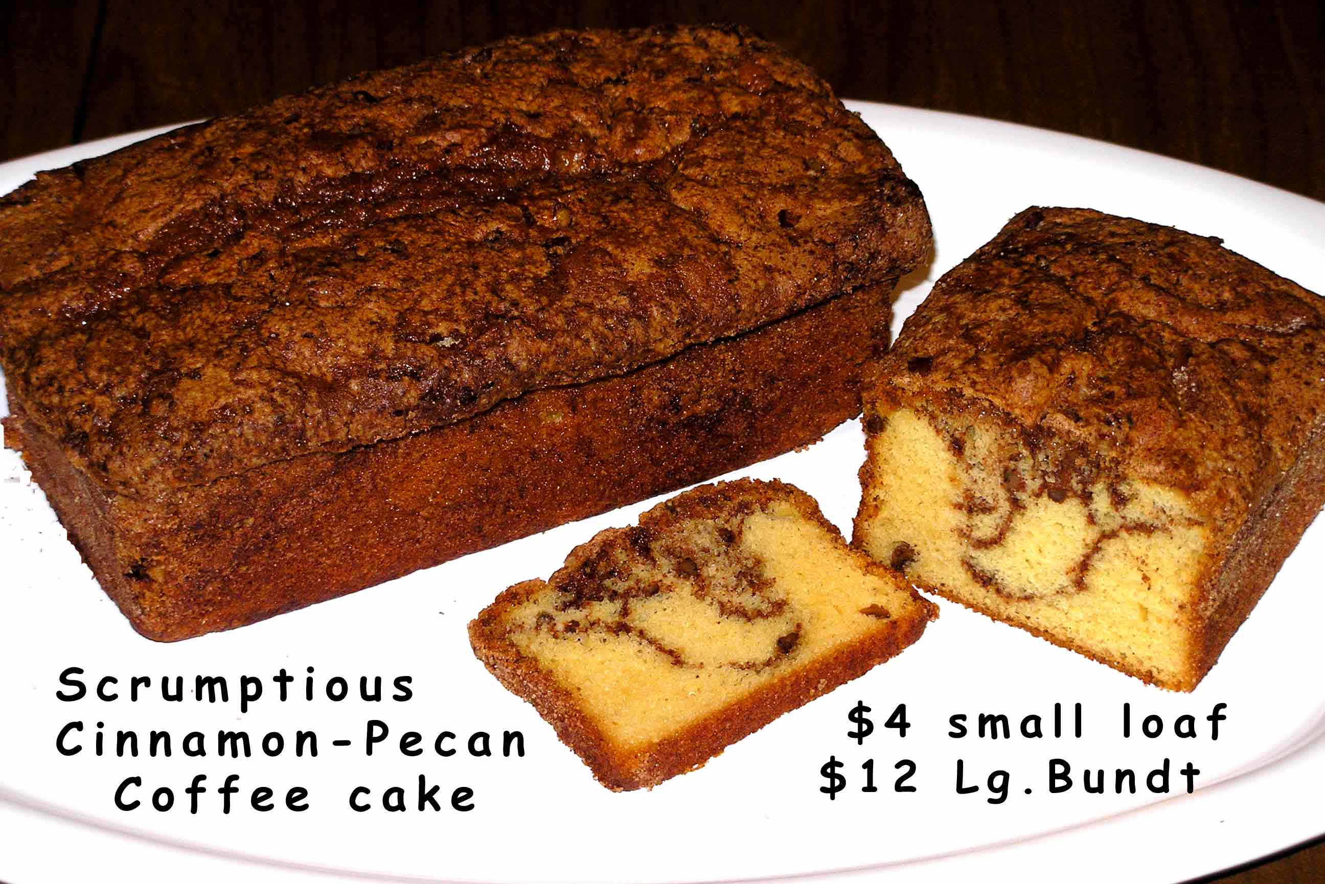 Cinnamon-Pecan Coffee Cake - Yum Yum!
